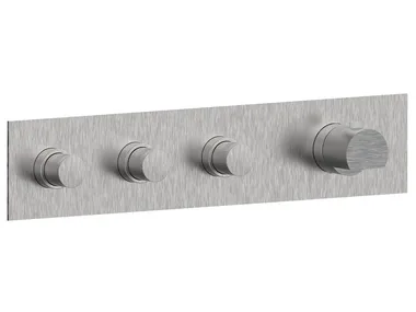 BORGIA 89600V3 - 4 hole thermostatic stainless steel shower mixer _ Rubinetterie Frattini